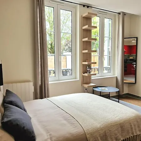 Apartment Tres Beau Studio Terrasse Privative, Plein Centre Troyes